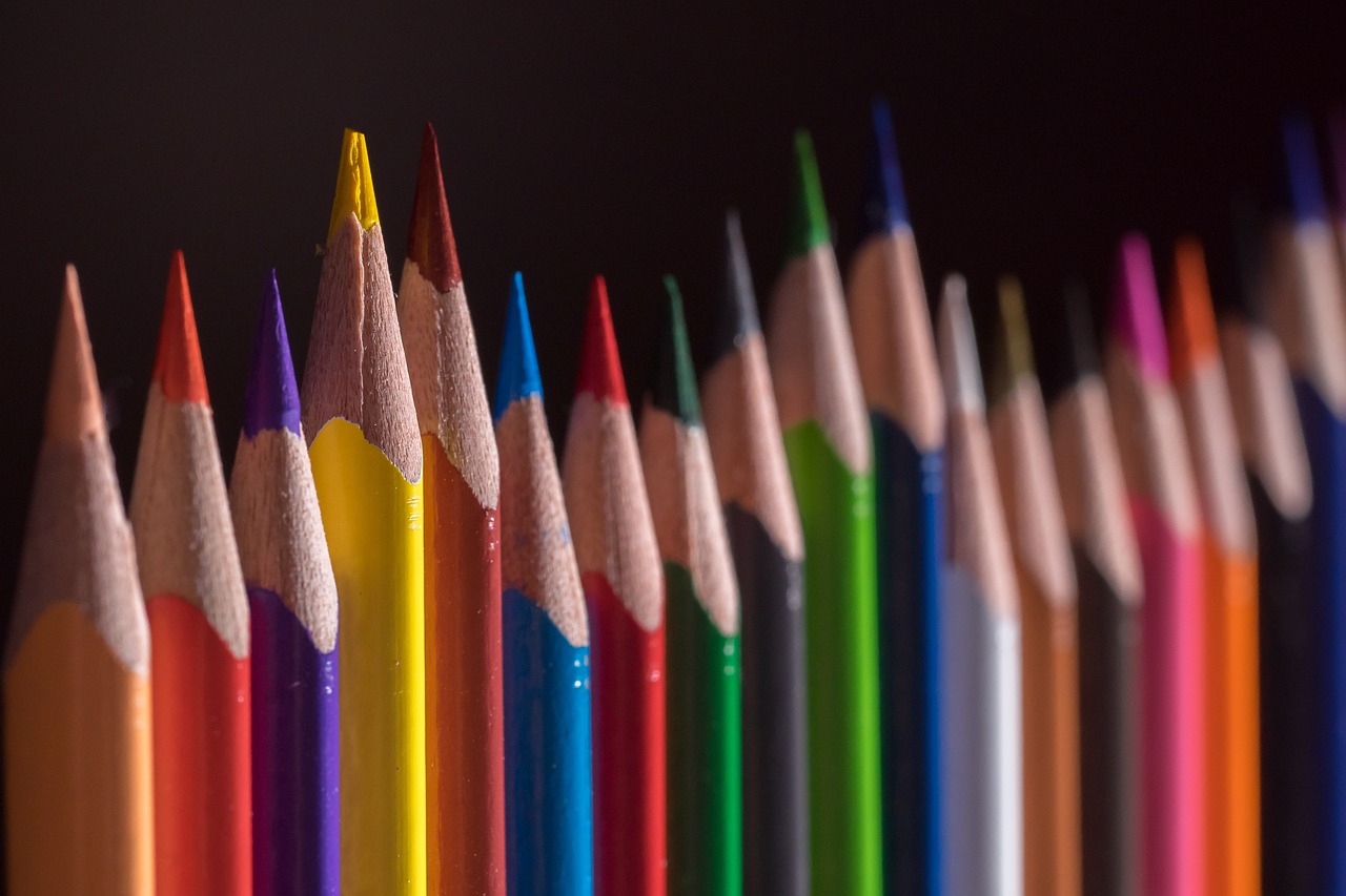 image of pencils